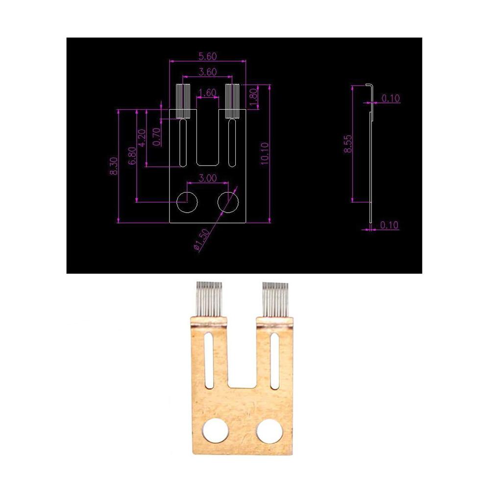 2 X Комплект для ремонта контактной щетки датчика угла поворота рулевой колонки для BMW E65 E66