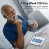7 Day Week Pill Box Organizer Tablet Holder Medicine Tablet Drug Holder Storage Box Pillbox Case