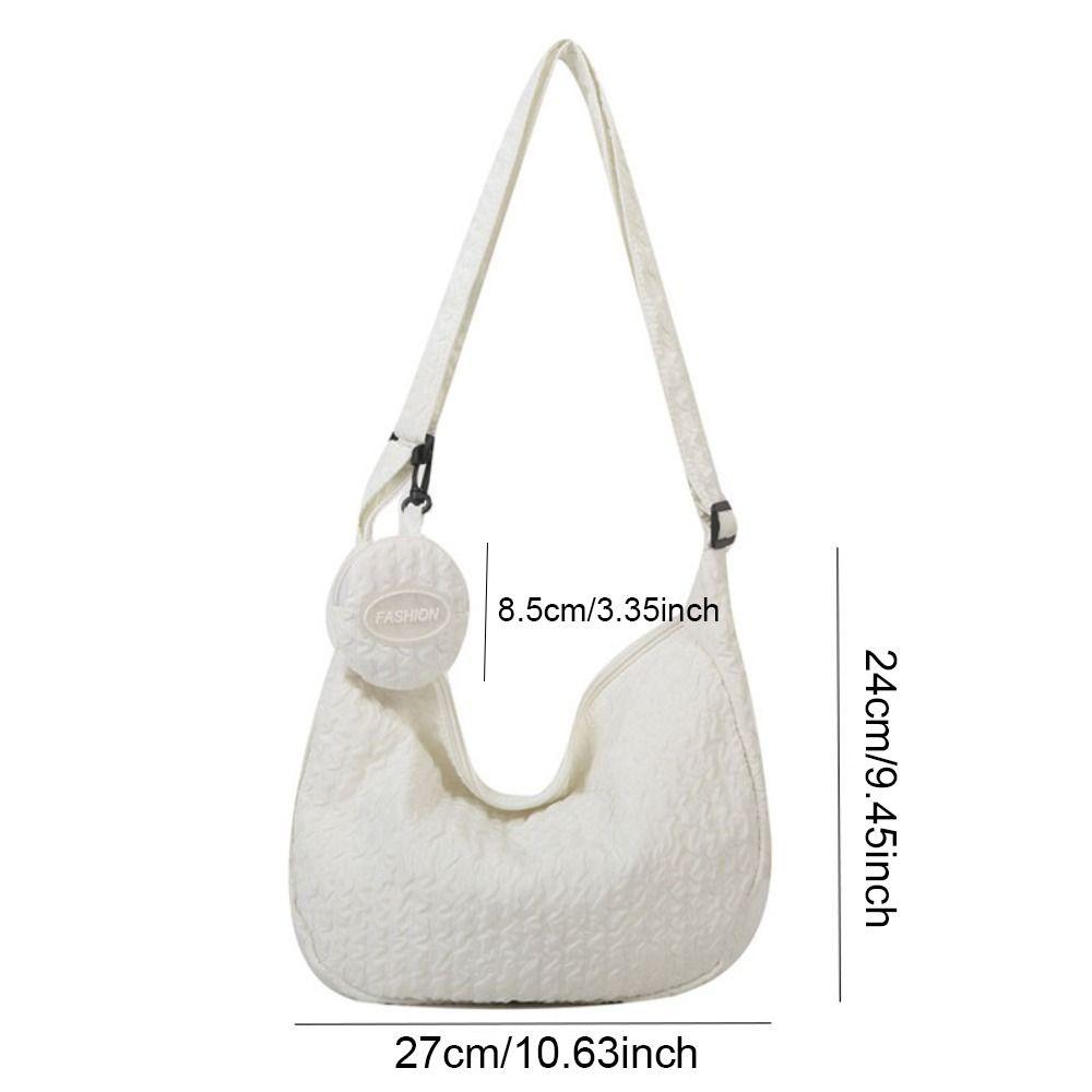 Кошельки Сумка через плечо Однотонная сумка-облако Модная сумка-тоут Женщины