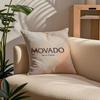 Brand M-movado-S Pillow Case Comfort Sofa Bed Silky elegant Invisible zipper Custom Decorative cushion cover