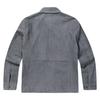 Goth Suede Goat Leather Trucker Jacket BRUDX25211GYX
