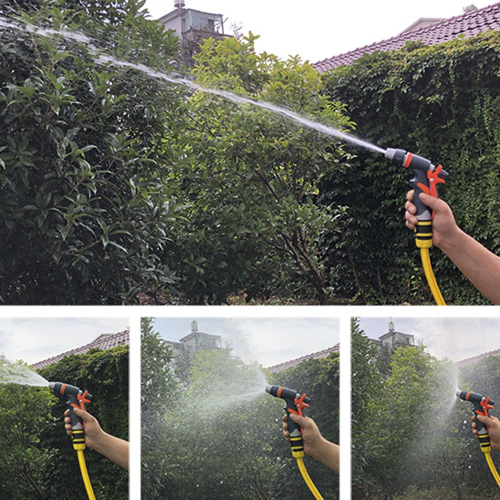 Ручной садовый инструмент для полива газона, многофункциональный распылитель высокого давления с регулируемым шлангом, насадка-дождевик