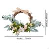 Floral Wreath for Front Door Decorative Piece Weddings And Celebrations