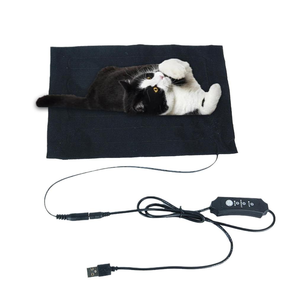 USB 3 Level Electric Heating Pad Pet Dog Cat Bed Warmer Winter Electric Mat 5V Heater Pad 2A Of M5Q2