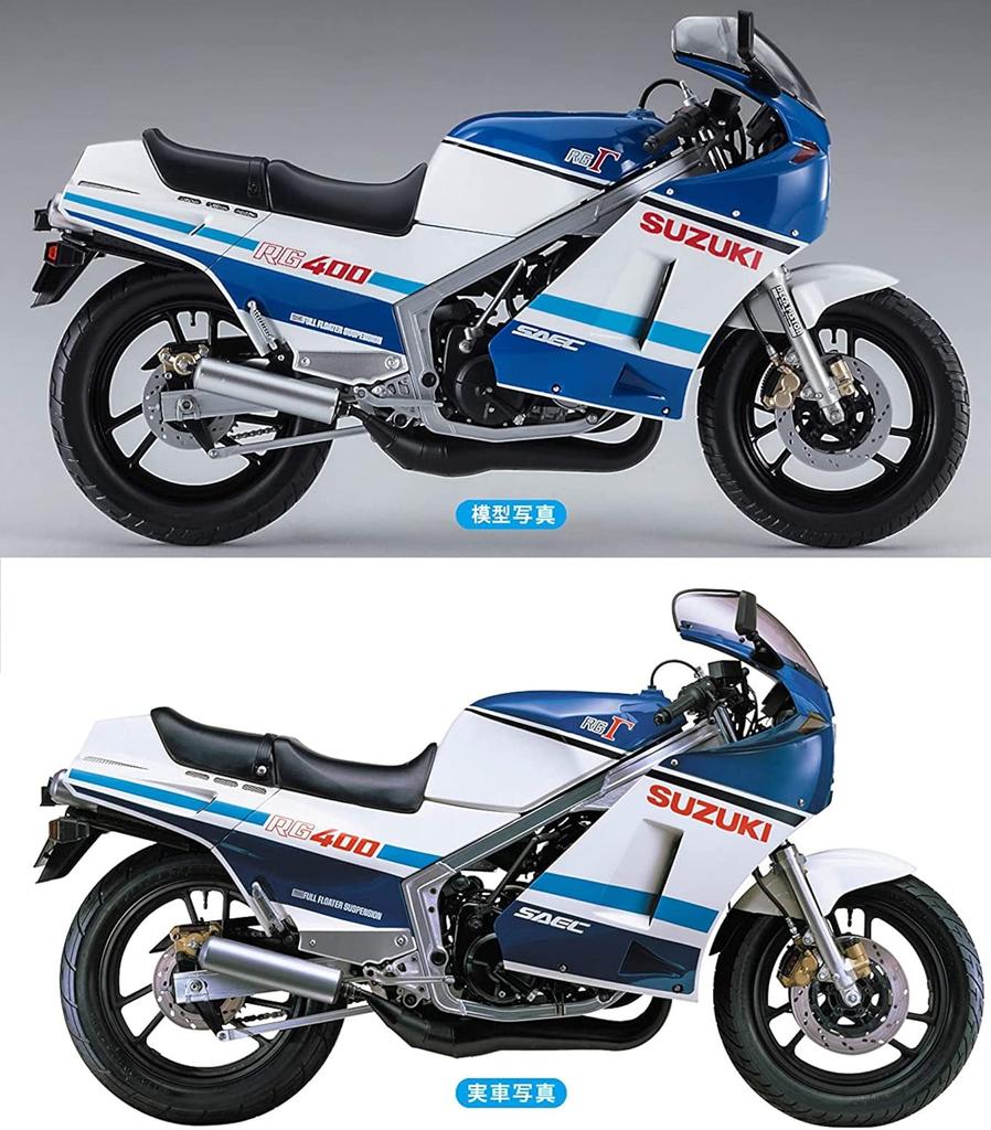 Hasegawa 1/12 Серия мотоциклов Suzuki RG400 Gamma Ранняя модель Пластиковая модель BK9