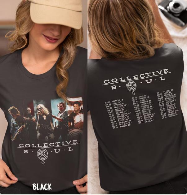 Unisex Collective soul Tour 2026 T-Shirt – Unisex Concert Tee – Alternative Rock