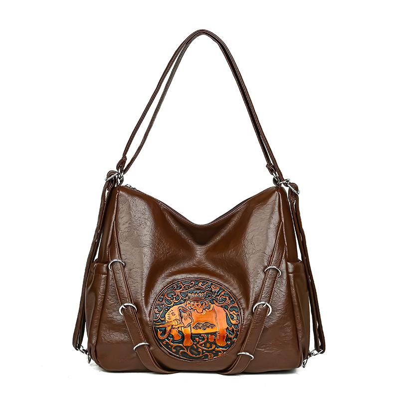 Сумка женская ретро сумка подмышкой рюкзак многофункциональная сумка через плечо сумка трехцелевого назначения