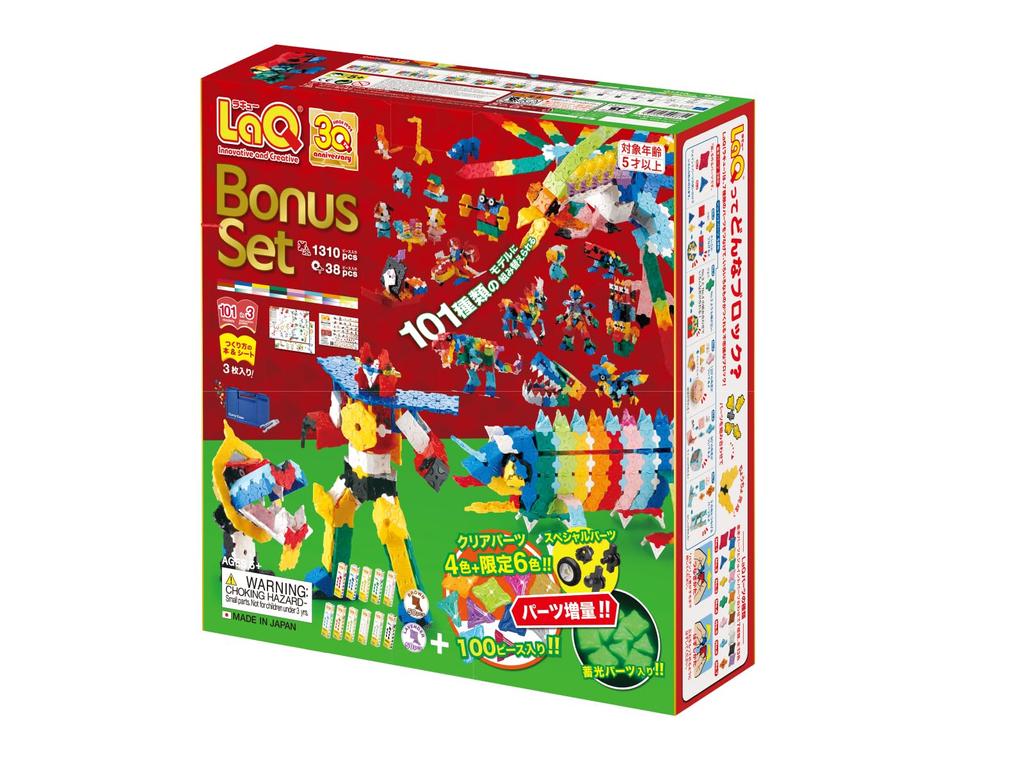 Развивающая игрушка Yoshiritsu LaQ Bonus Set L008855 2024 г.(1310 шт+SP38 шт)