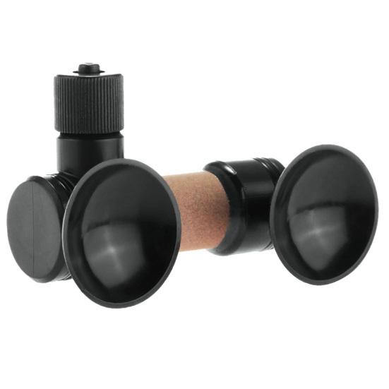 Аквариумный распылитель с двойной присоской, водные растения, пластиковый диффузор CO2, тесселятор, распылитель, принадлежности для аквариума