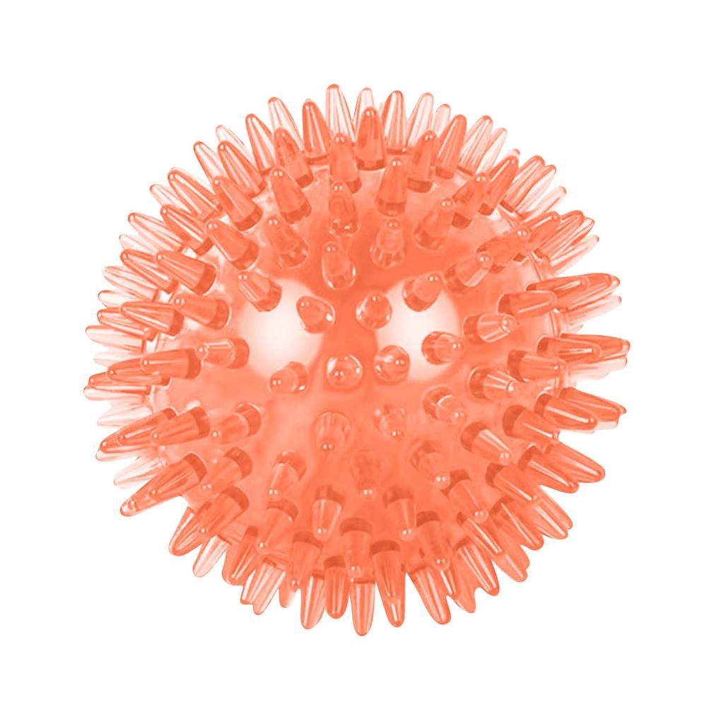 Toy Ball High Elastic Squeaking Sound Pointed Spike Ball Floating Water Resistant Cleaning Teeth Dog Toy Ball