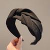 Sweet Bow Hair Claw Wide Side Braided Headband Fashion Hair Band  Girls Accessories
