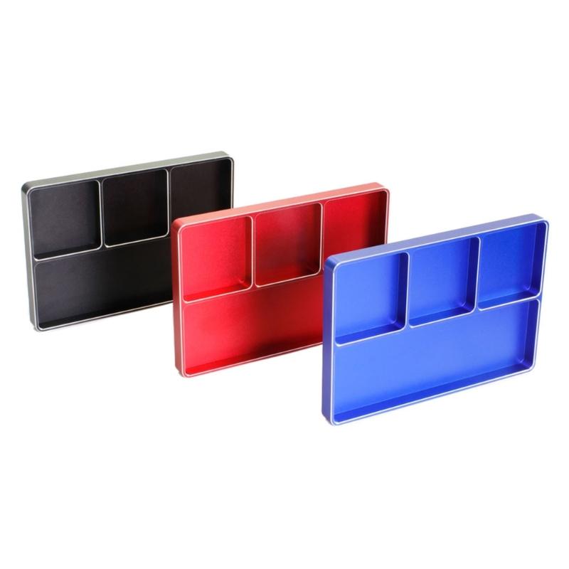 Tool Box Tool Organizer Metal Hardware Box Storage Hardware Organizer for Hardware Screws Bolts Nuts Nails Beads Jewelry