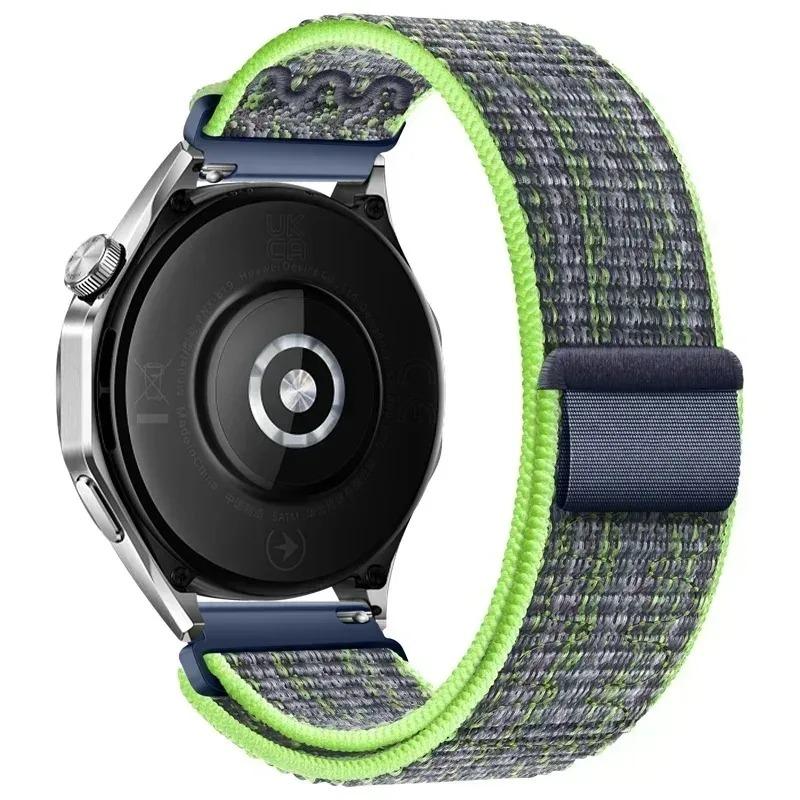 20mm/22mm Nylon Strap For Amazfit T-Rex3 Pro 44/48mm Braided Bracelet Band For Amazfit /Active 2 square/Bip 6/Balance 2/Helio Belt