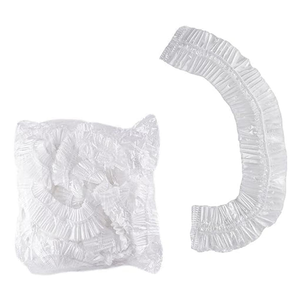 100 шт. Кухонный пылезащитный чехол 90x110см Водонепроницаемый Эффективный пылезащитный чехол Пластиковая текстура для защиты бытовой техники