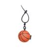 Volleyball Rugby Football Pendant Basketball Car Key Ring Fashion Ball Leather Keychain  Women Men