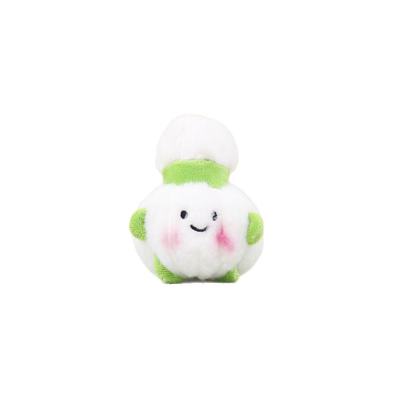 Garlic Cute Plush Keychain Plushie Toy With Pp Cotton Filling For Bag Decor