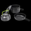 ZISIZ DS-512 Aluminum Alloy Portable Cookware Set