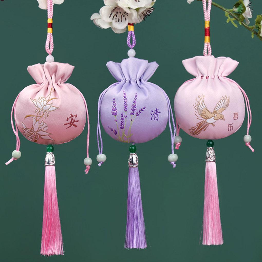 Sachet Bag Traditional Chinese Style Clothes Hanging Bags Vintage Pouch Packaging Pendant Party Favor Jewelry Pocket