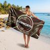 Kenworth Customized Name Text Beach Towel, Soft Absorbent Towel Beach Pool Travel Personal Gift