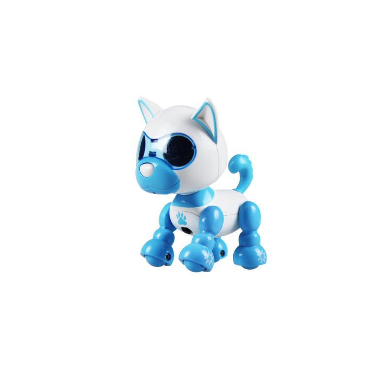 Электронные светодиодные глаза, звук, запись сна, милая игрушка, индукционный умный щенок, роботизированная собака