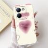 For Vivo Y36 5G V2248 Case For Vivo Y27 5G V2302 Cover Silicone Luxury Fashion Flowers Kawaii Cute Cat Funny Phone Case Bumper