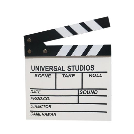 Effective Stable Durable Sturdy Film Director Clapboard Action Movie Clapper Board Video Scene Clapperboard