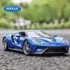Welly 1/36 Ford GT 2017 Сплав Модель Спортивного Автомобиля Литые Металлические Классические Гоночные Автомобили Модель Автомобиля Симуляция Коллекция Детские Подарки