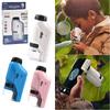 1 Pcs Kids Pocket Microscope Handheld Magnifier with LED Light Kids Outdoor Magnifier ZH