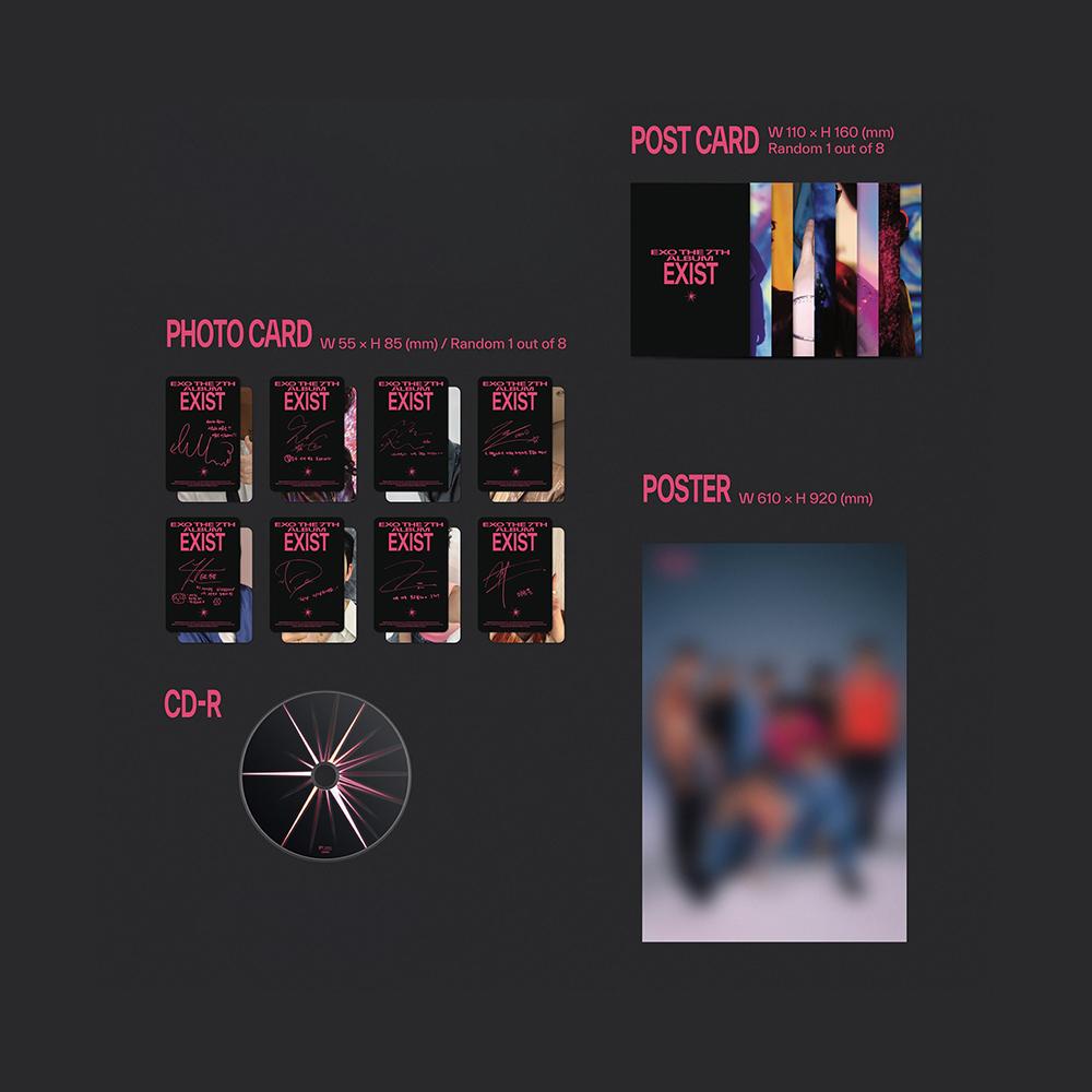 EXO СУЩЕСТВОВАТЬ (Фотокнига Вер.) Вкл.. KPOP MERCH POB