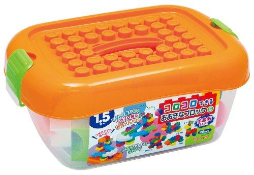 Royal Rolling Large Blocks S (Block Play / Rolling Play) Educational Toy with Large Parts, Ball Coaster, Toy, Blocks, Assembly