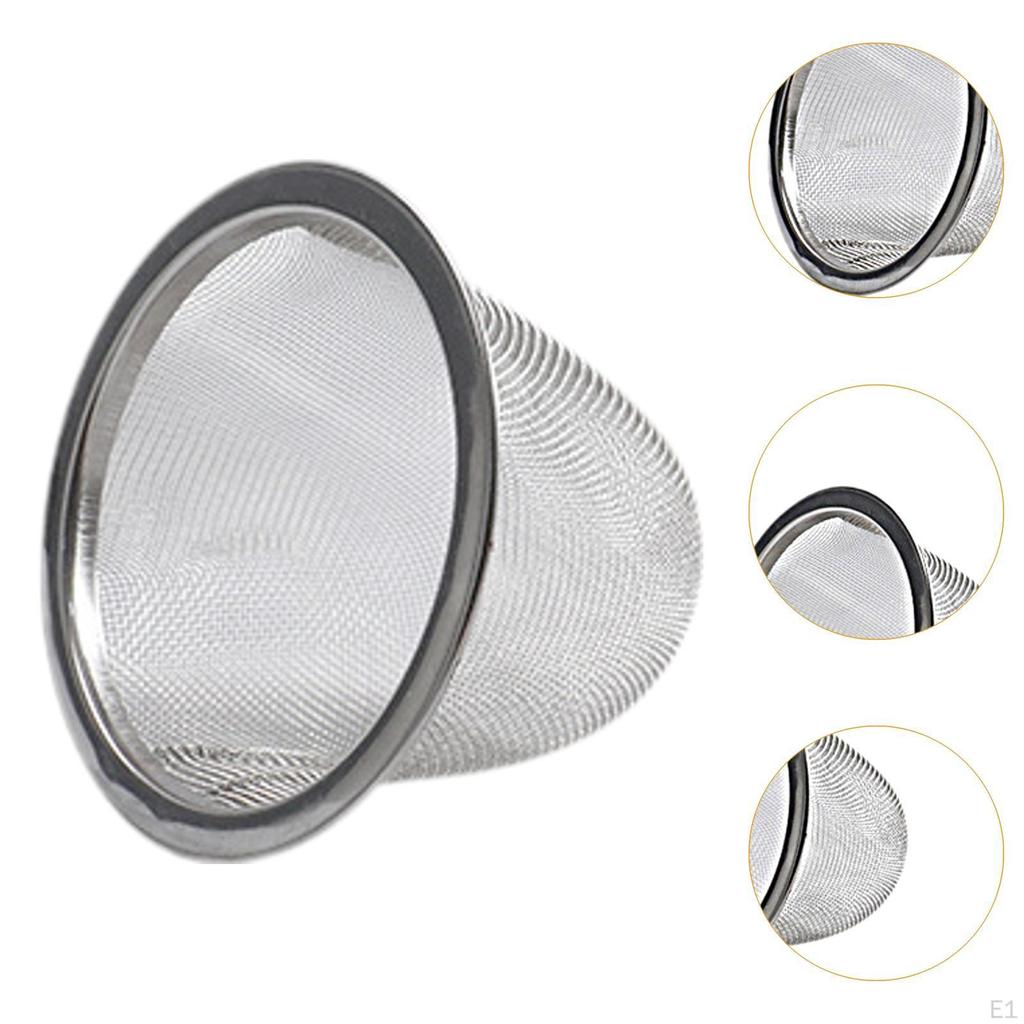 Ситечко для чая из нержавеющей стали, фильтр для чая, многоразовая корзина для заваривания супа