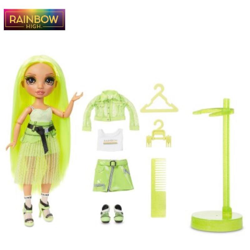 Набор модной куклы Rainbow High для девочек, игрушка-переодевание принцессы со сменными нарядами, реалистичная кукла