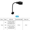 9w 12w 15w Aquarium Led Light Adjustable Focus Waterproof Aquariums Fish Tanks Spotlight Super Slim Clip-on