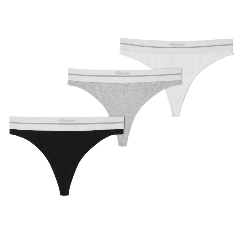 Ellesse Womens/Ladies Andtretta Thong (Pack of 3)