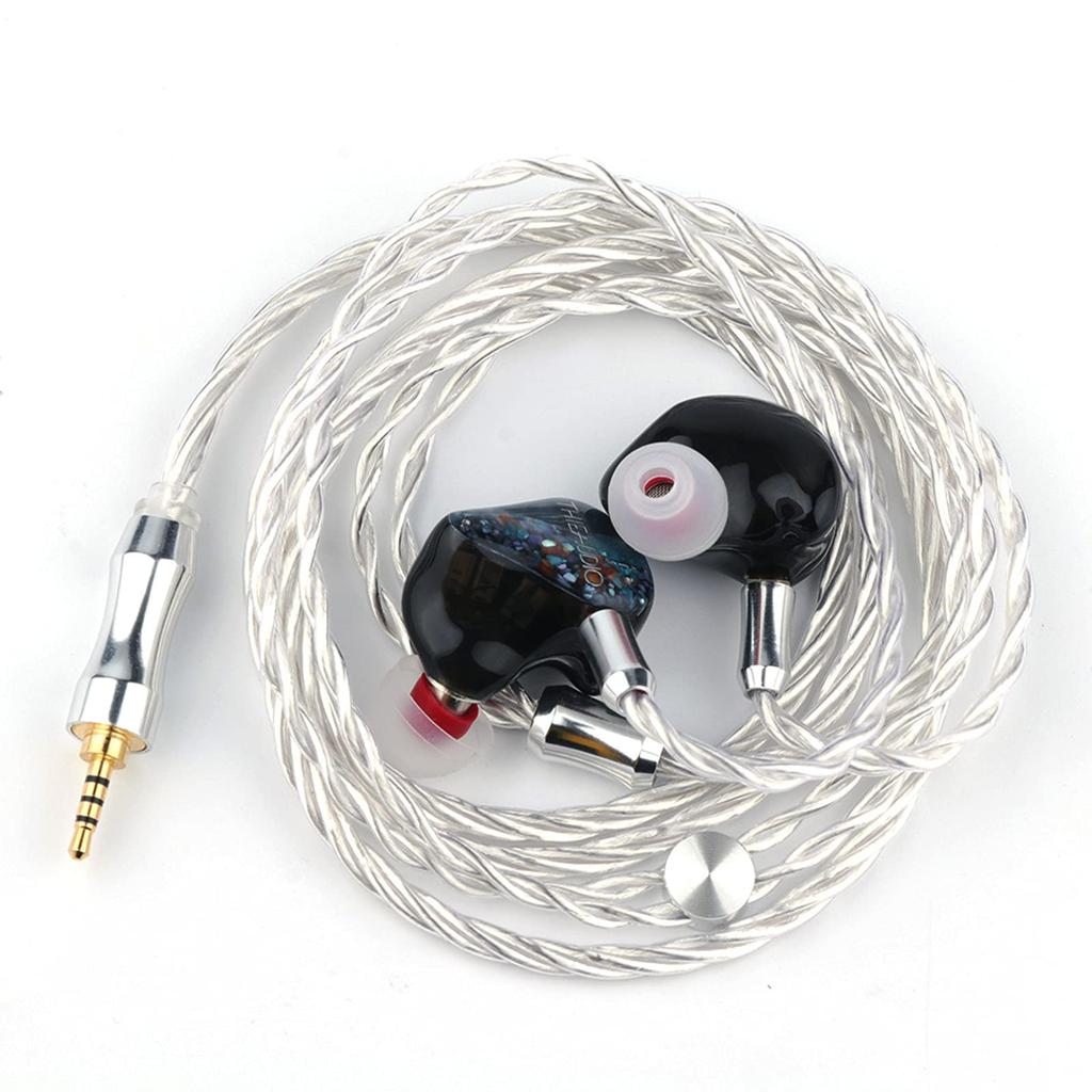 THIEAUDIO EST 100 нитей литцендрат 5N посеребренный OCC кристалл наушники модернизация кабель разъем штекер мягкий кабель стойкий к окислению оригинальный кабель для
