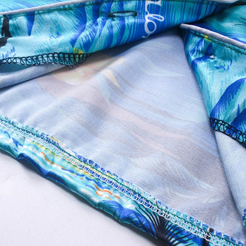 Летний пляжный топ с короткими рукавами и шорты для мальчиков 1–6 лет, костюм с принтом кокосовой пальмы