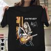 Футболка Ace Frehley Футболка Ace Frehley Мемориальная унисекс Для фанатов музыки Классическая унисекс футболка