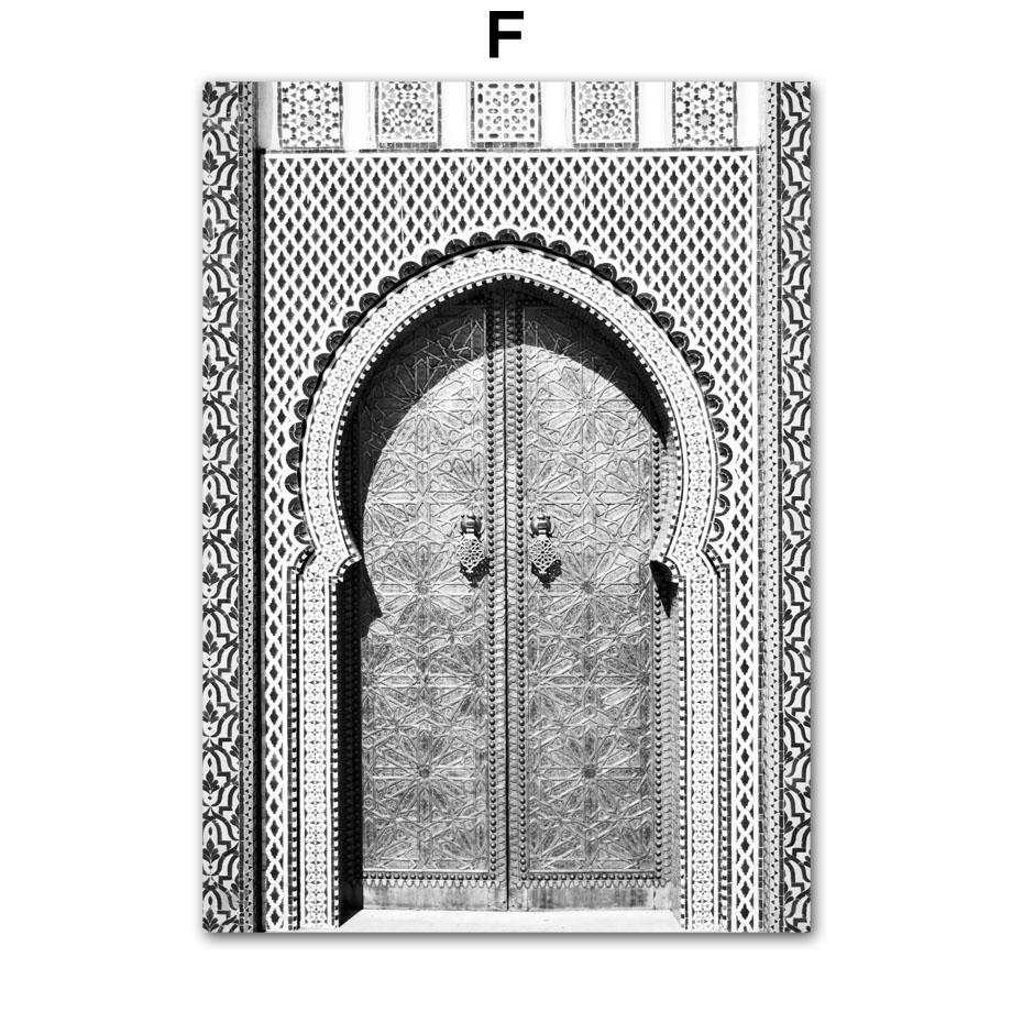 Черно-белая настенная живопись на холсте Мекка Кааба Святая мечеть Исламское Писание Домашний Декор в гостиную Плакаты с принтом Настенная картина