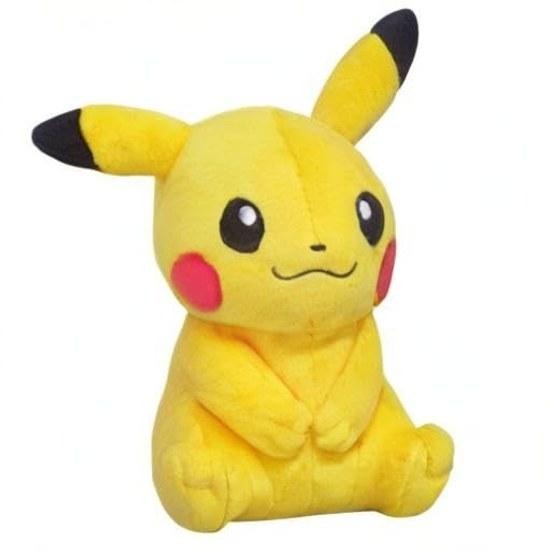 San-ei Trading Pocket Monster ALL STAR COLLECTION Pikachu (Female Form) (S) W17D12H19cm Plush Toy Pokemon PP165