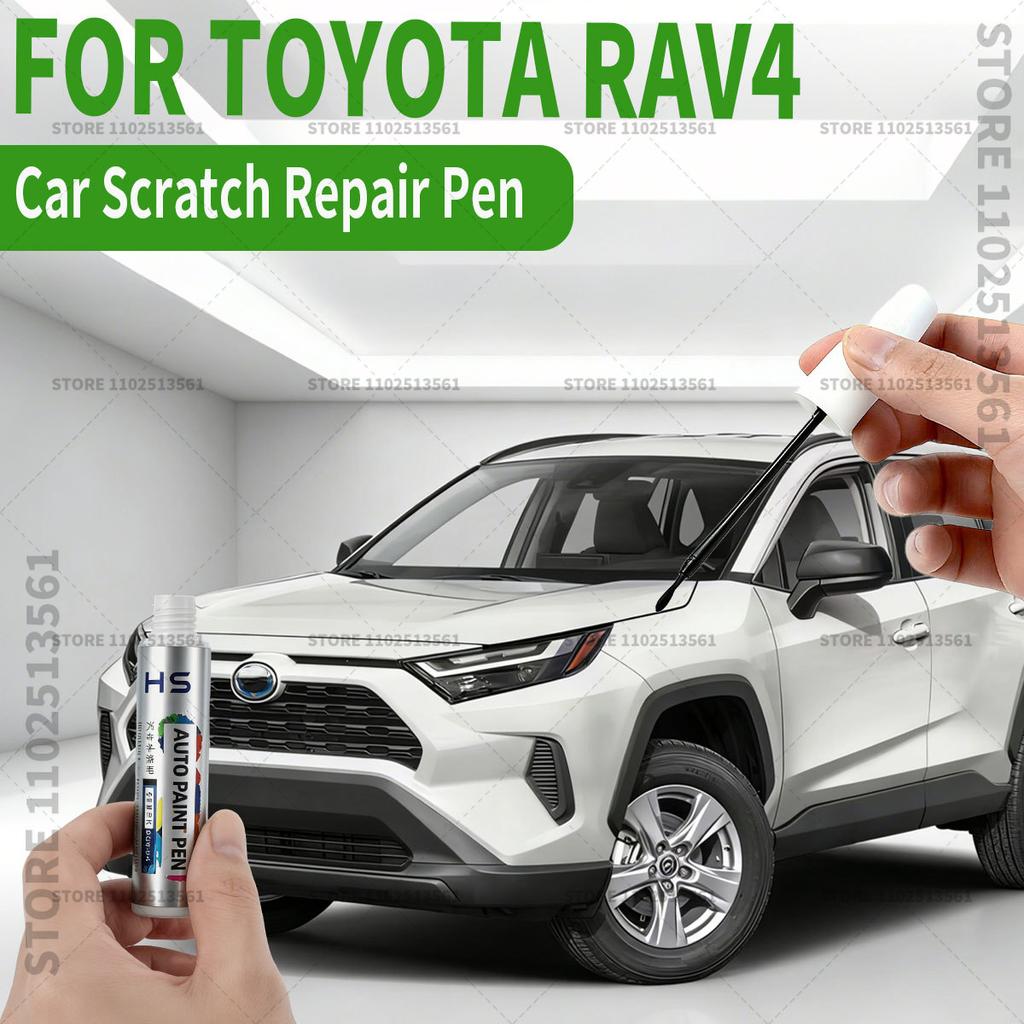 For 2005-2025 Toyota RAV4 White 070 Grey Black 209 Red 3T3 Blue Paint Repair Pen Touch Up Scratch Remover DIY Car Accessories