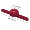 Pumpkin Shaped Wrist Pin Cushion With Elastic Wrist Belt Needle Pillow Needle Cushion  Needlework