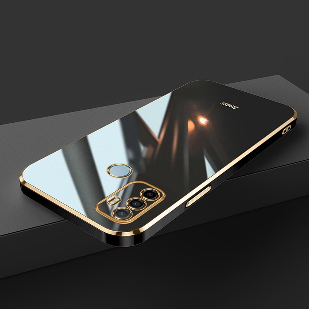Для OPPO A53 2020 чехол Роскошный квадратный чехол OPPO A32 A11S A53S A33 2020 чехол для телефона противоударный силиконовый чехол-накладка Fundas