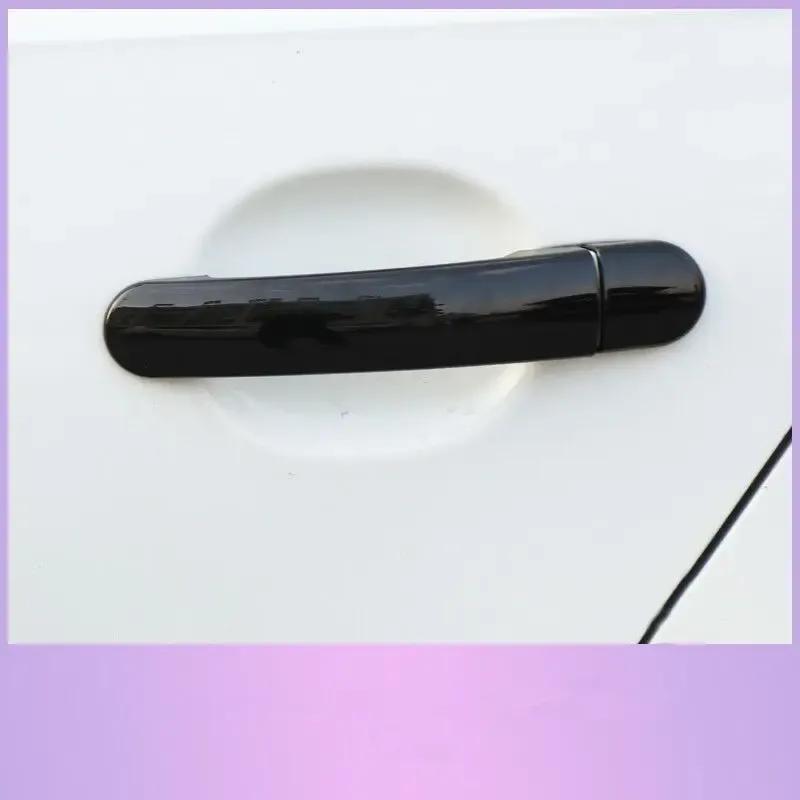 Для SEAT Ibiza 6J Mk4 6L Mk3 FR Cupra 2004-2016 глянцевые черные хромированные чехлы на дверные ручки автомобиля аксессуары для стайлинга наклейки