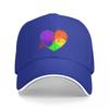 Бейсбольная кепка Scarlet Rainbow Heart Hat Trucker Hat Хип-хоп Лошадиная шляпа Женская пляжная аутлет Унисекс