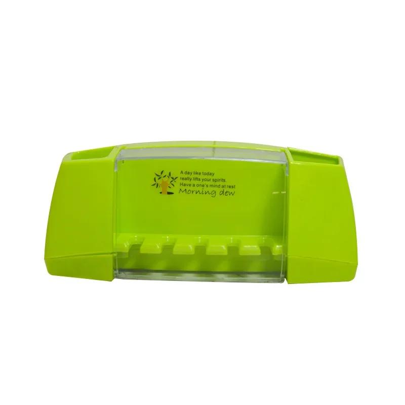 Многофункциональный держатель зубных щеток, ящик для хранения, набор косметических принадлежностей для ванной комнаты, креативный крепкий липкий крючок-кронштейн с присоской