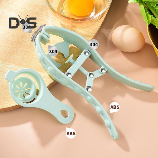 Прочный резак для яичной скорлупы, 2 шт./компл., эргономичная ручка, креативный инструмент для разделения яиц, инструмент для резки яичной скорлупы