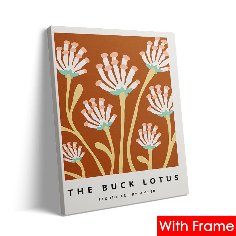 Abstract Picasso Matisse Yayoi Kusama Wall Art Canvas Painting with Frame Nordic Aesthetics Posters and Prints Living Room Decor