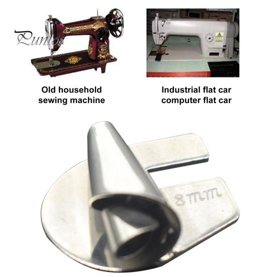 Швейная лапка для подрубки 3-10 мм, сверхмощная стальная промышленная бытовая швейная машина, универсальная широкая узкая прижимная лапка для подрубки