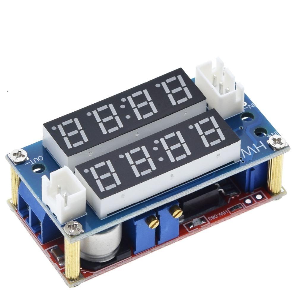 TZT DC 5-30V To 0.8V-29V XL4015 5A Adjustable Power CC/CV Step-down Charge Module LED Driver Constant Current Constant Voltage