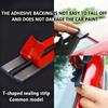 Windshield Rubber Seal Strip T-Shape Soundproofing Cuttable Weatherstrip Weather Stripping Door Seal For Automotive Sedan Pickup